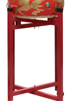 12吋 堂鼓 龍鼓 連成人鼓架