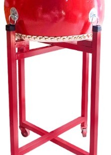 16吋 堂鼓 連成人鼓架