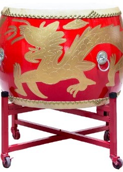 24吋 大堂鼓 高邦龍鼓 大鼓龍鼓 連成人鼓架