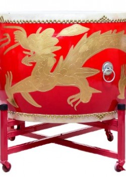 31吋 大堂鼓 高邦龍鼓 大鼓龍鼓 連成人鼓架