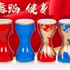 14CM 龍圖案 牛皮胸鼓 曲漾腰鼓 兒童腰鼓