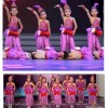 14CM 龍圖案 牛皮胸鼓 曲漾腰鼓 兒童腰鼓