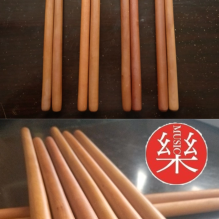 棗木紅心 中國鼓 鼓棒 中號鼓棒 堂鼓 鼓棍 28CM
