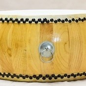 14吋 椿木白茬鼓