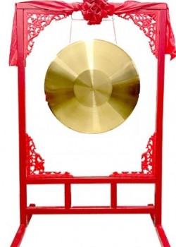 60厘米 銅鑼 連 鑼架