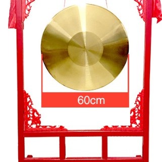 60厘米 銅鑼 連 鑼架