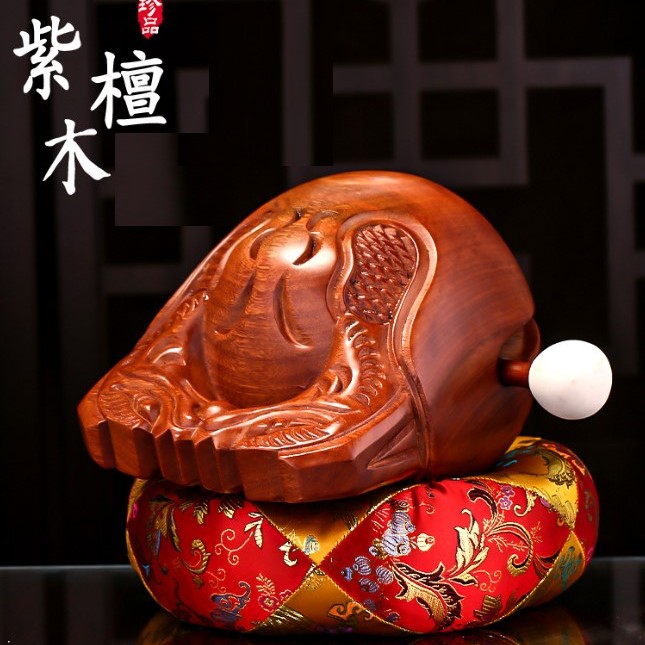 5吋 紫檀木 木魚