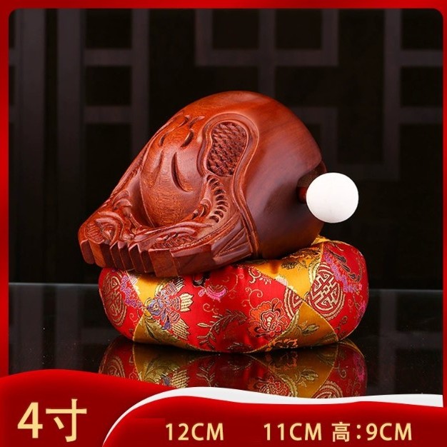 4吋 紫檀木 木魚