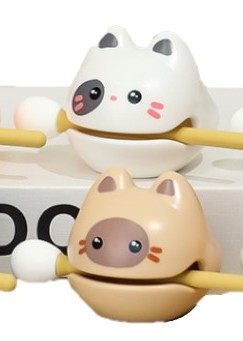  可愛卡通小貓 小狗款 小木魚
