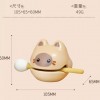 可愛卡通小貓 小狗款 小木魚 一套6款套裝