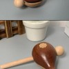 小鯨魚 手工木雕 木魚