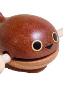 甲魚款 櫸木黑胡桃木 手工木雕 木魚