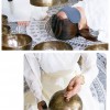 22CM 尼泊爾手工 手持頌缽 手柄款頌缽 Singing Bowl