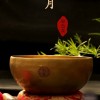 14CM 尼泊爾手工 滿月頌缽 黃銅款 Full Moon Singing Bowl