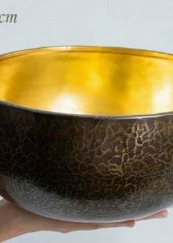 24CM 尼泊爾手工 紫金缽 紫金頌缽 Singing Bowl