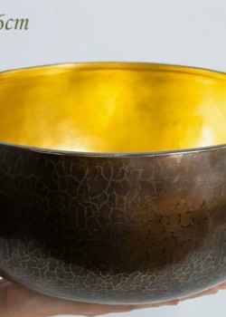 26CM 尼泊爾手工 紫金缽 紫金頌缽 Singing Bowl