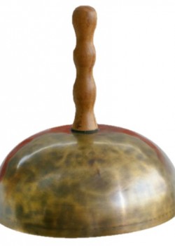 20CM 尼泊爾手工 手持頌缽 手柄款頌缽 Singing Bowl