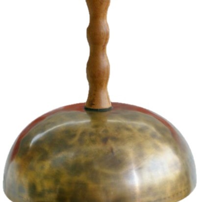 22CM 尼泊爾手工 手持頌缽 手柄款頌缽 Singing Bowl