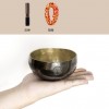 12CM 尼泊爾手工 烏金雙色 滿月頌缽 頌缽 Singing Bowl