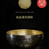 12CM 尼泊爾手工 烏金雙色 滿月頌缽 頌缽 Singing Bowl