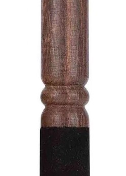 銅磬 頌缽皮棒 雞翅木敲棒 敲擊皮棒 18CM