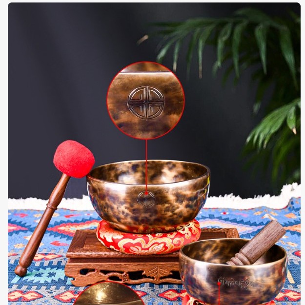 32CM 尼泊爾手工 滿月頌缽 Full Moon Singing Bowl