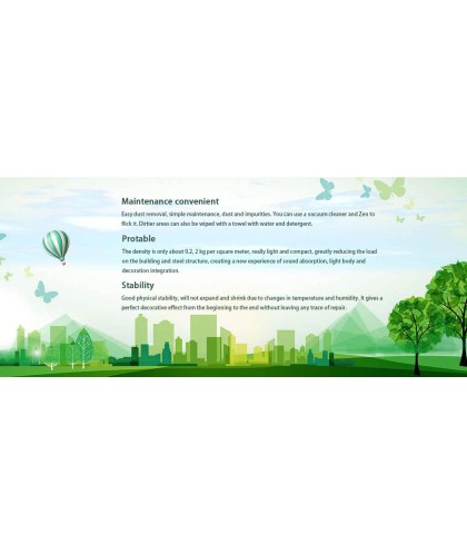 CS-ASME30 倒角 超高密度 立體纖維吸隔音板 5件裝 Acoustic Panel 5pieces