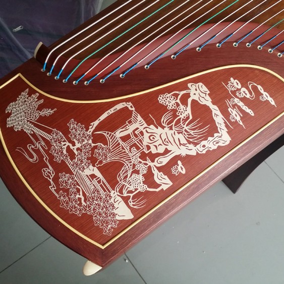 敦煌古箏 天真元韻 694T 煙雨江南 圖案