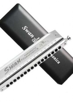 SW1664 天鵝牌16孔64音 半音階口琴 Harmonica