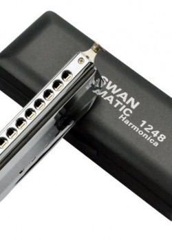 SW1248 天鵝牌12孔48音 半音階口琴 Harmonica