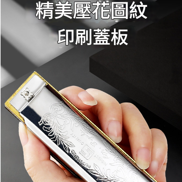 SUZUKI 10孔 藍調口琴 Harmonica