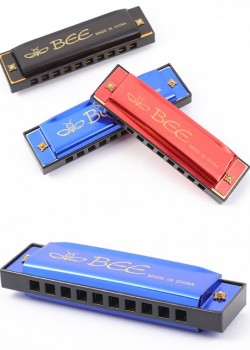 Bee 10孔20音 口琴 兒童小口琴 Harmonica For Kids