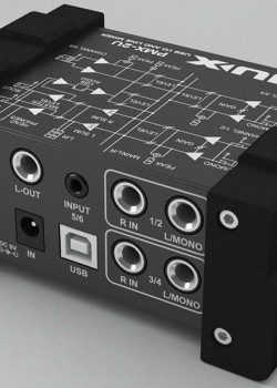 NUX PMX-2U USB I/O Line Mixer