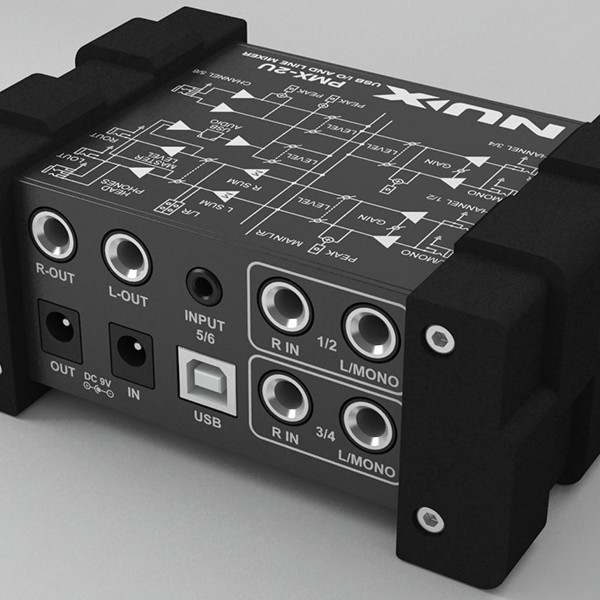 NUX PMX-2U USB I/O Line Mixer