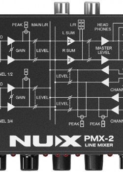 NUX PMX-2 Multi-Channel Mini Mixer