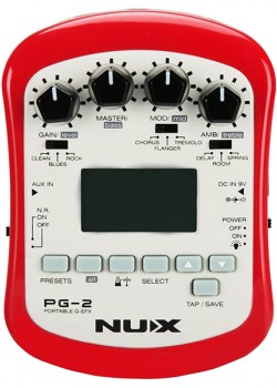 NUX PG-2 多功能電結他 手持數字效果器