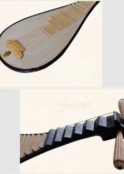敦煌琵琶 572M 牡丹頭花