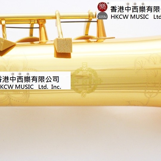 SUZUKI  降B調高音 SAXOPHONE  一體管 金色