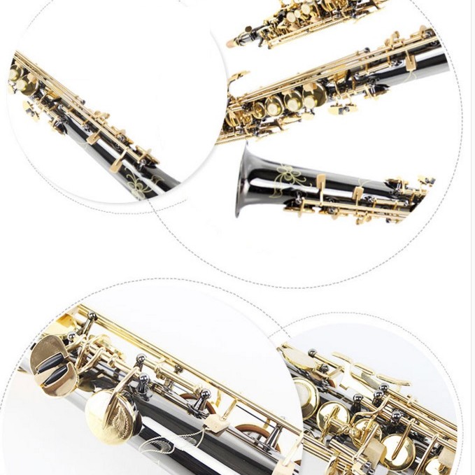OTTNORTH 降B調高音 SAXOPHONE  直管分體 黑鎳
