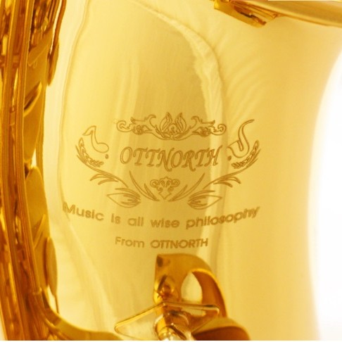 Ottnorth Alto SAXOPHONE 中音降E調   金色