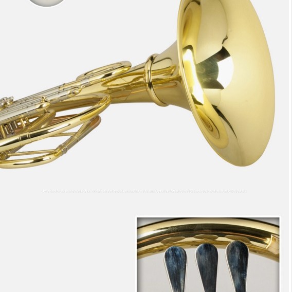 CALVIN SANG CSBFH-100 降B調 一體式 三鍵單排 兒童法國號  Baby french horn