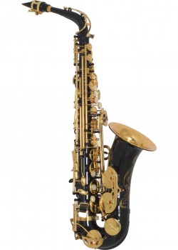 SUZUKI Alto SAXOPHONE 中音降E調 黑鎳