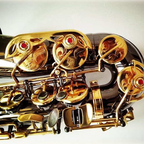SUZUKI Alto SAXOPHONE 中音降E調 黑鎳