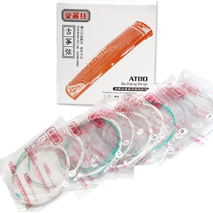 Alice AT-80 古箏 琴弦 (1-10號弦 每條$12)