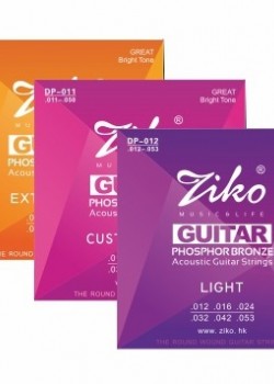 ZIKO 民謠木結他弦 DP系列