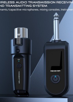 GT1 Wireless  6.5MM連接 System 2.4G 無線樂器系統 (一拖一)