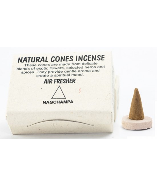 尼泊爾 天然手工塔香 錐香 Lotus 金香木 NAGCHAMPA (一盒36g）