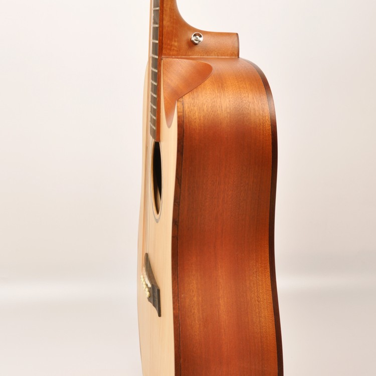 CALVIN SANG CS-7 半缺角手工單板木結他
