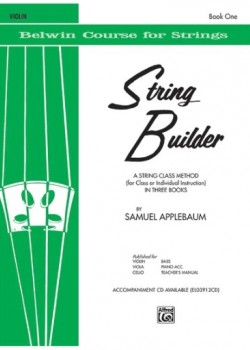 String Builder Violin Book 1 琴書