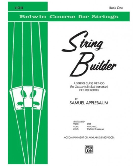 String Builder Violin Book 1 琴書 String Builder Violin Book 1 琴書